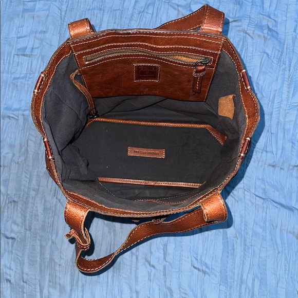 Frye Cognac Leather Shoulder Bag - Picture 6 of 7